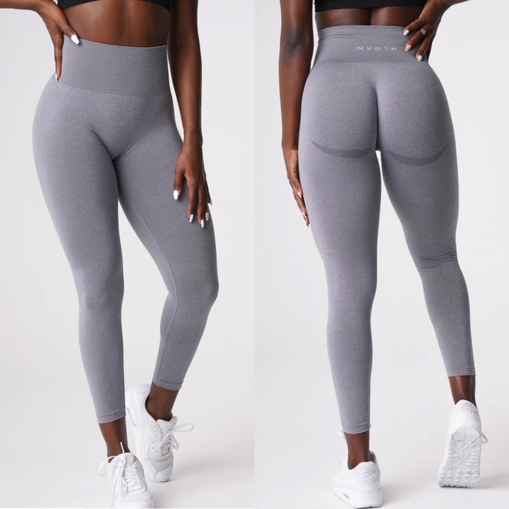 NVGTN Grey Curve Seamless Leggings